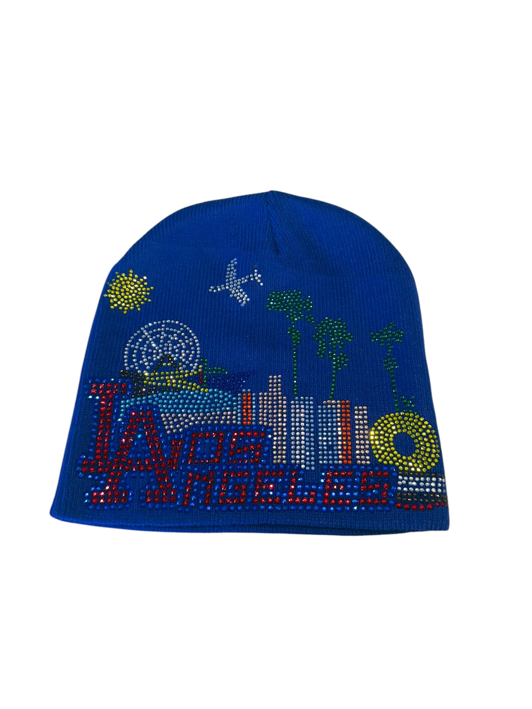 Los Angeles Rhinestone Beanie