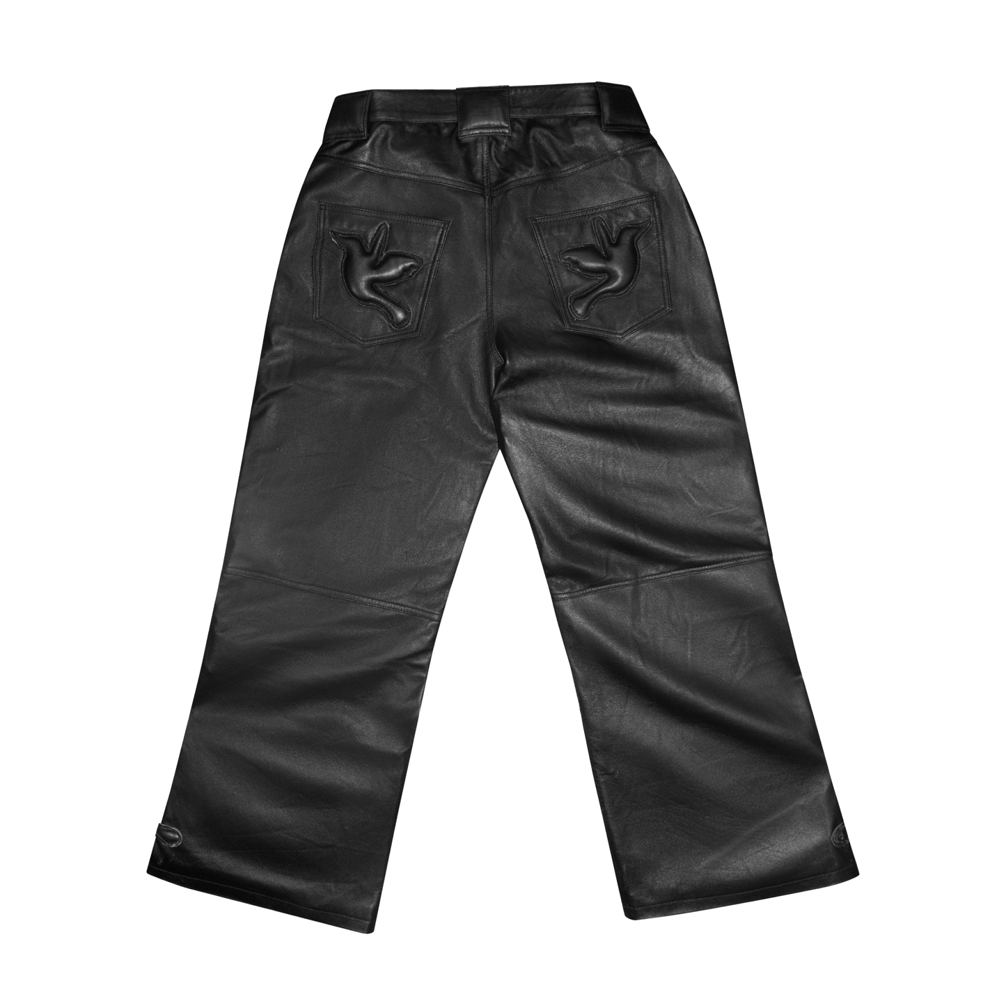 LEATHER PANTS IN BLACK