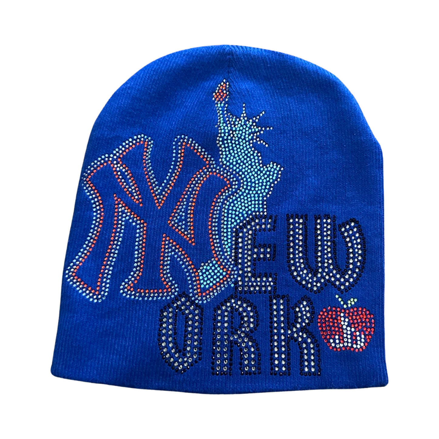 NY Rhinestone Beanie