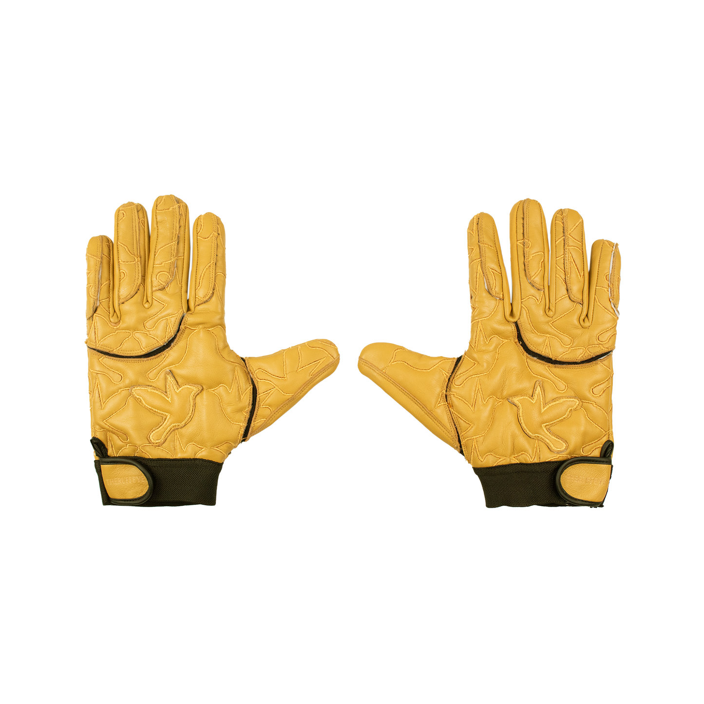 3D LEATHER BIRD GLOVES