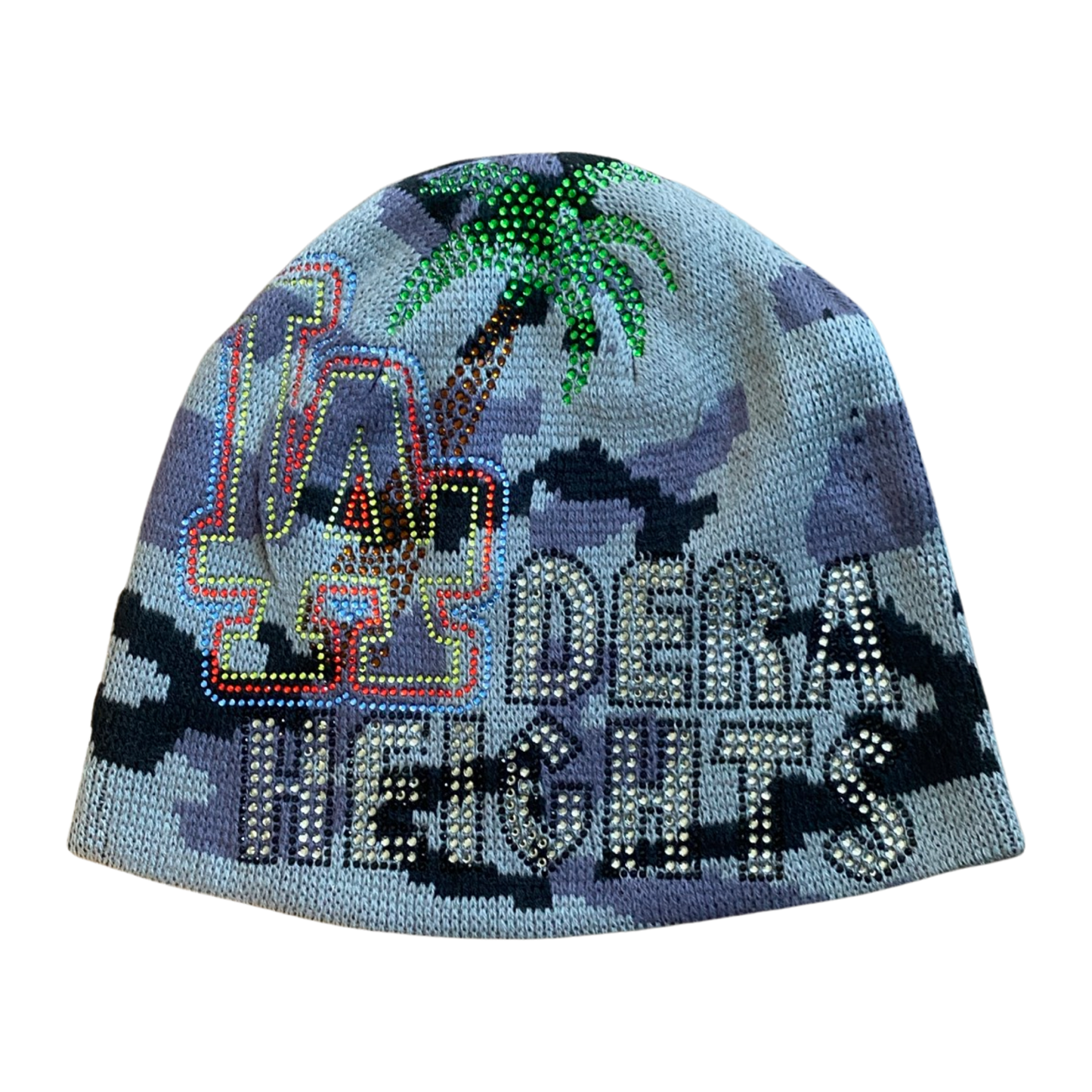 Ladera Heights Rhinestone Beanie