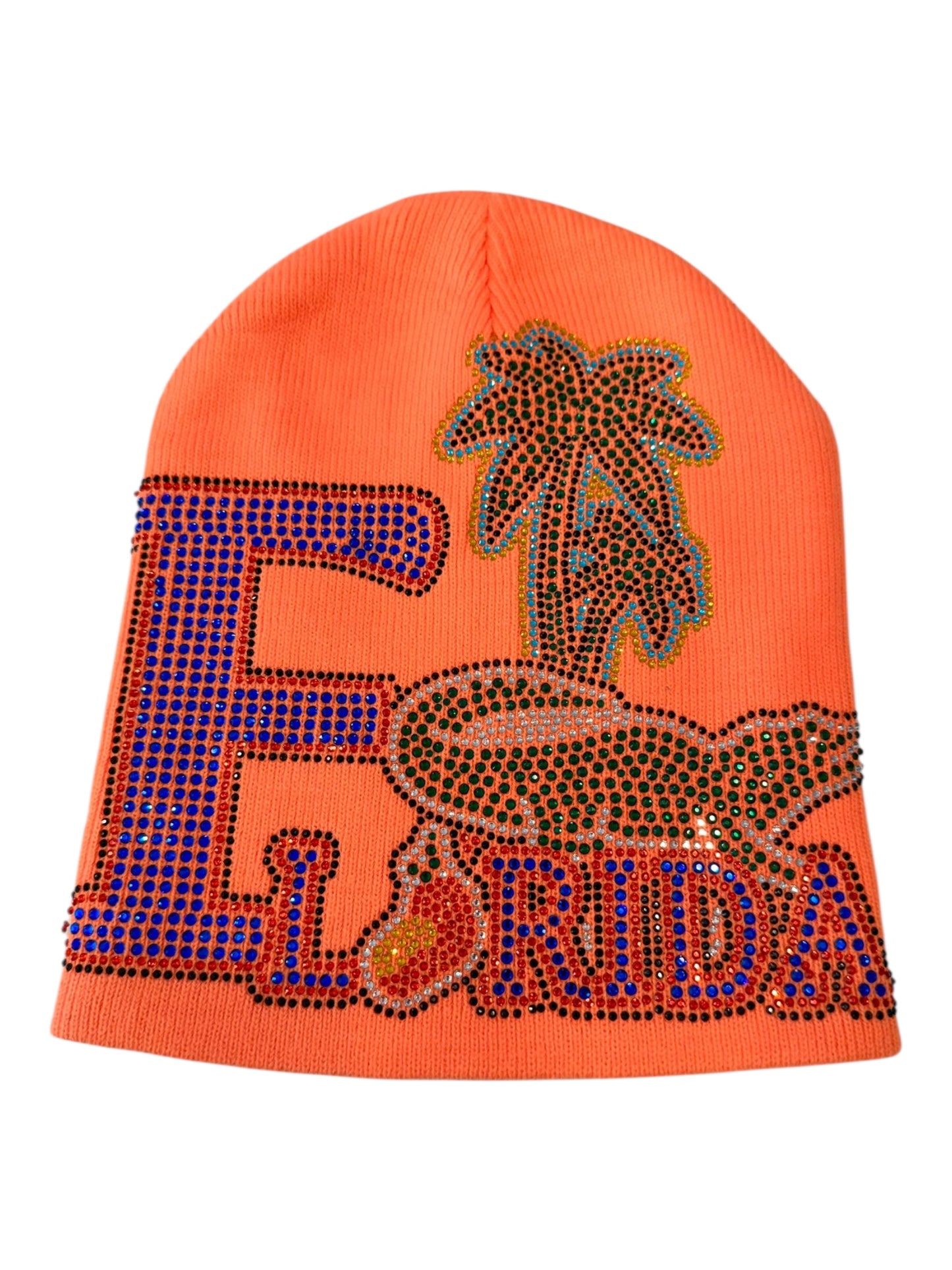 Florida Rhinestoned Beanie