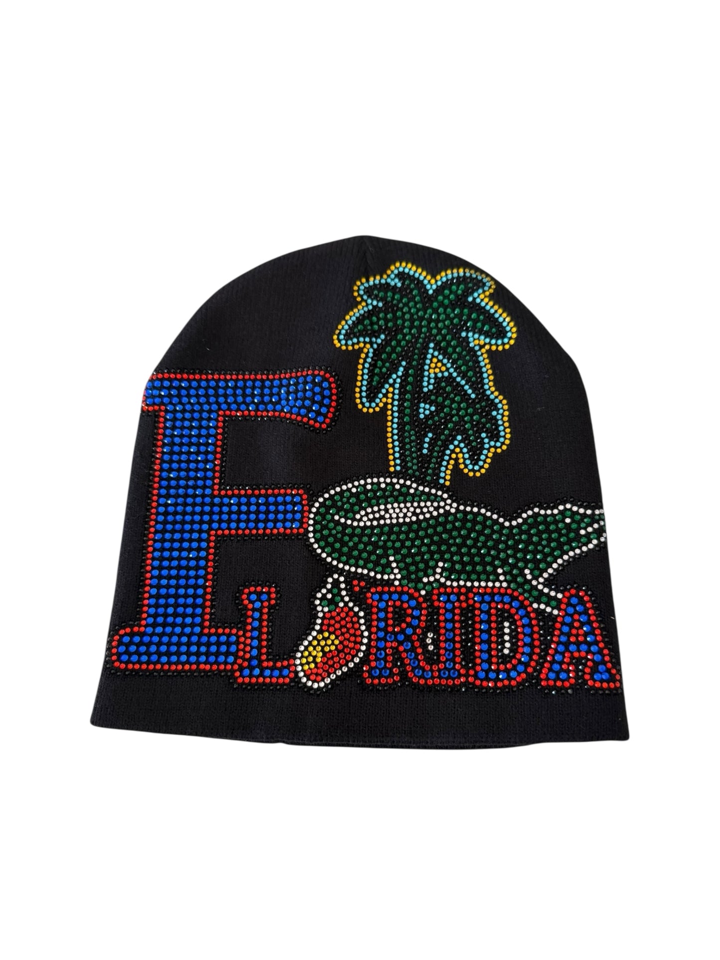 Florida Rhinestoned Beanie